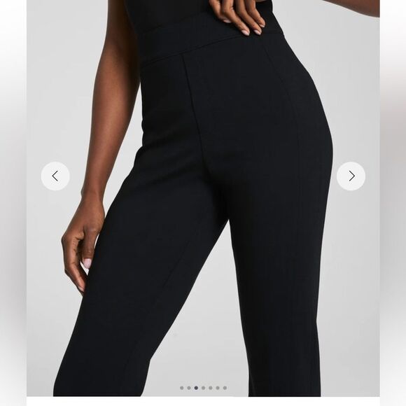 Spanx Ponte Slim Straight black pants pant medium m - Picture 6 of 10